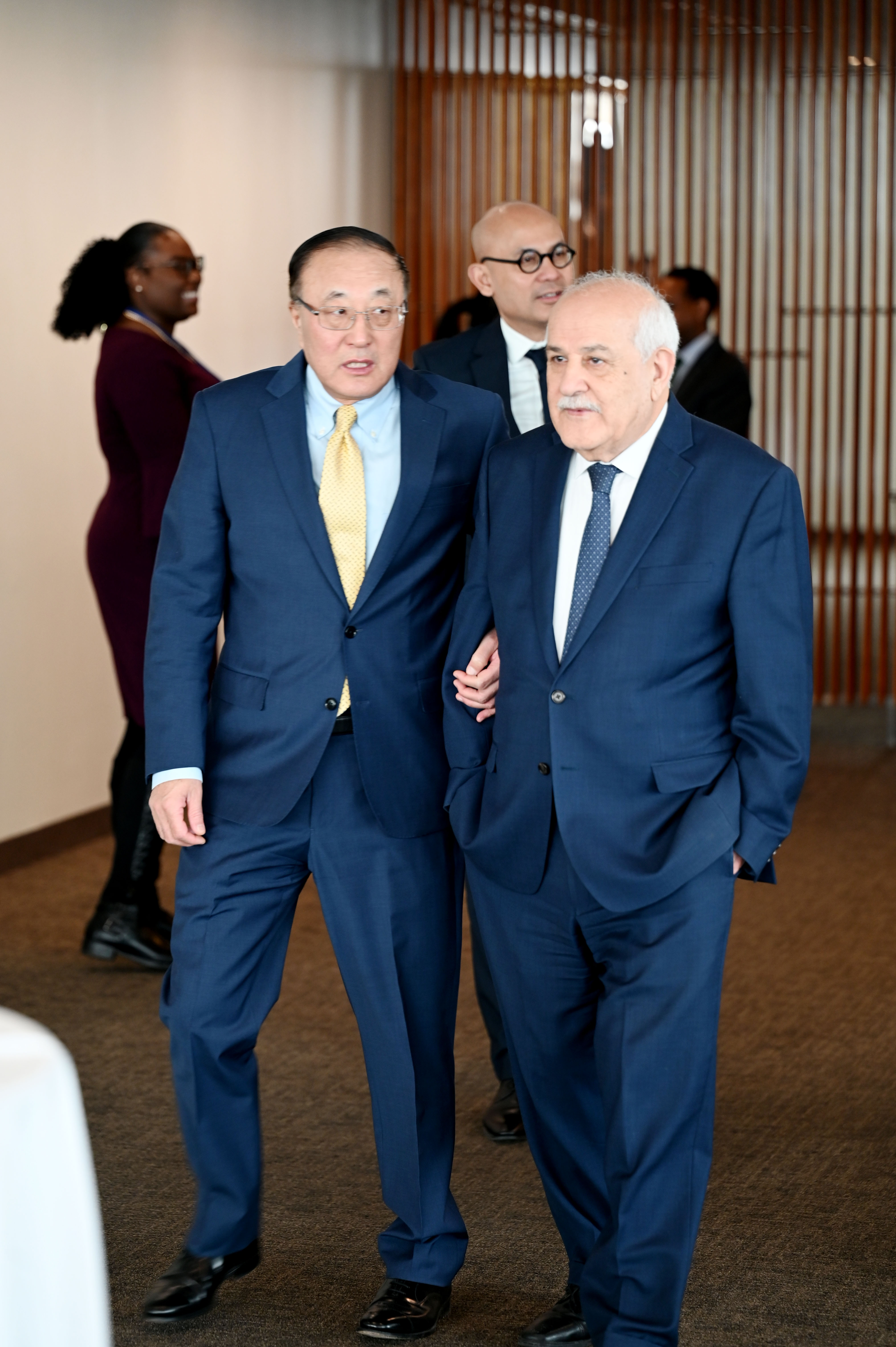 Scenes from lunch reception on the occasion of Guyana’s Presidency of the United Nations Security Council