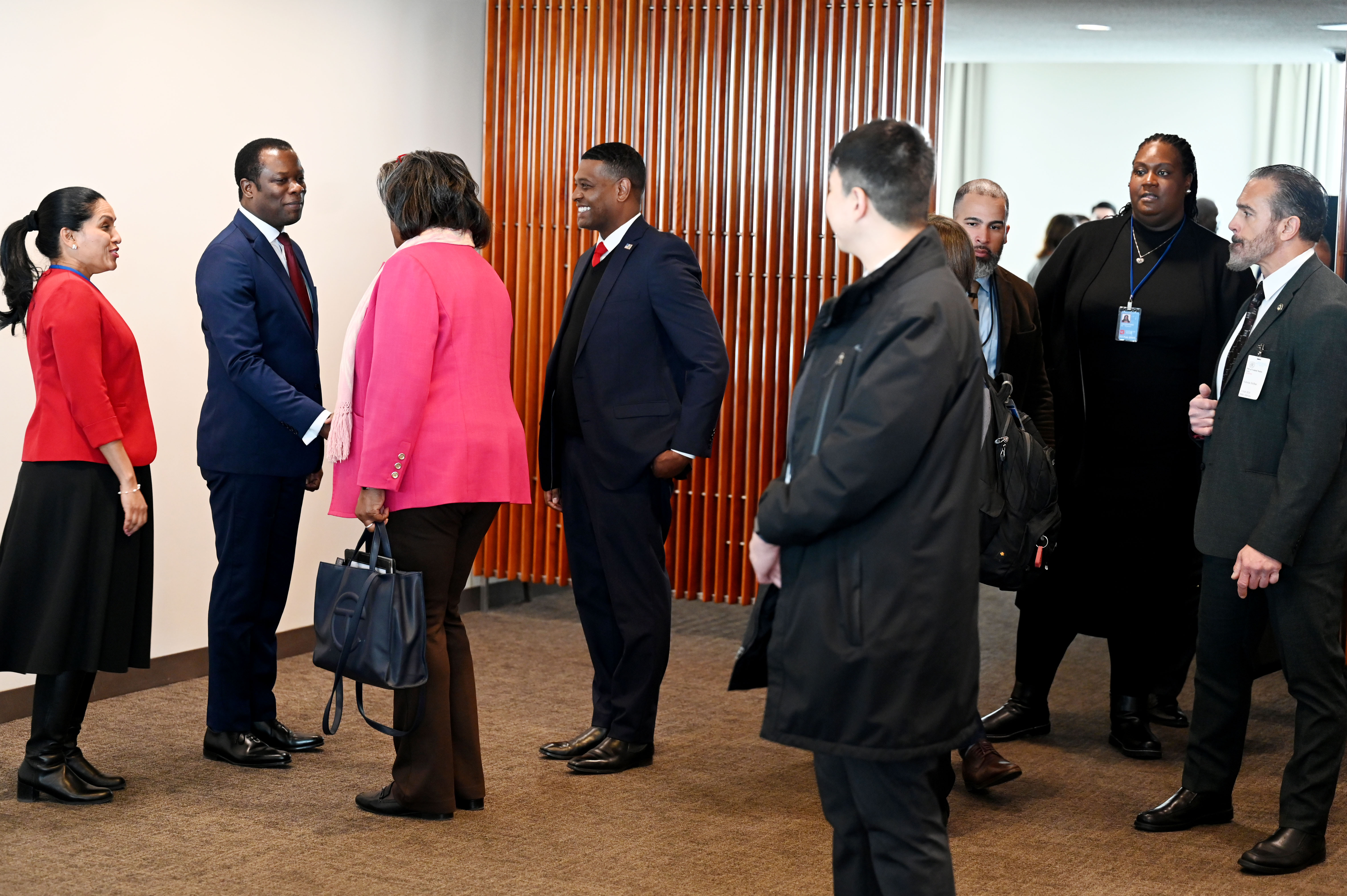 Scenes from lunch reception on the occasion of Guyana’s Presidency of the United Nations Security Council