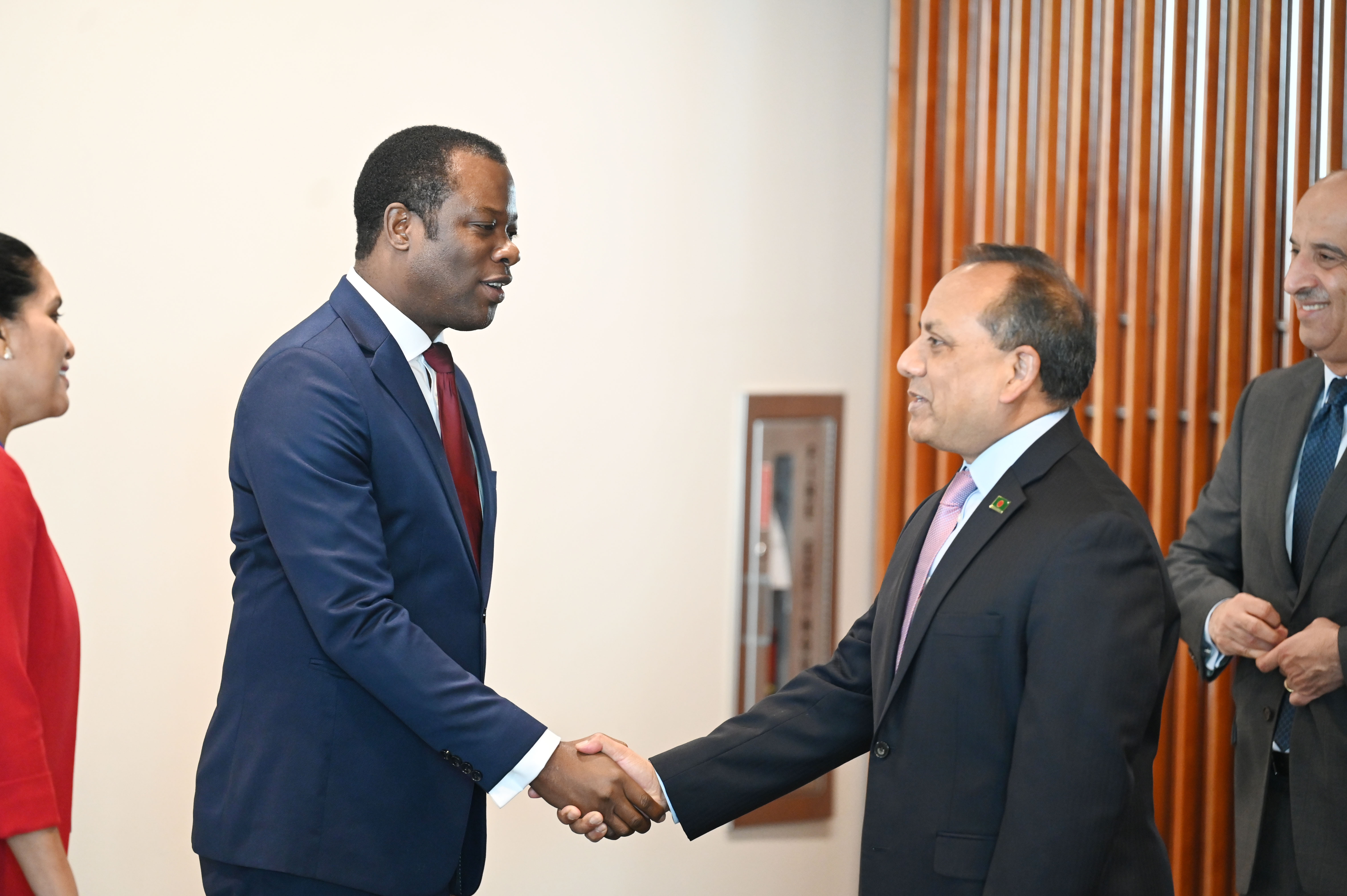 Scenes from lunch reception on the occasion of Guyana’s Presidency of the United Nations Security Council