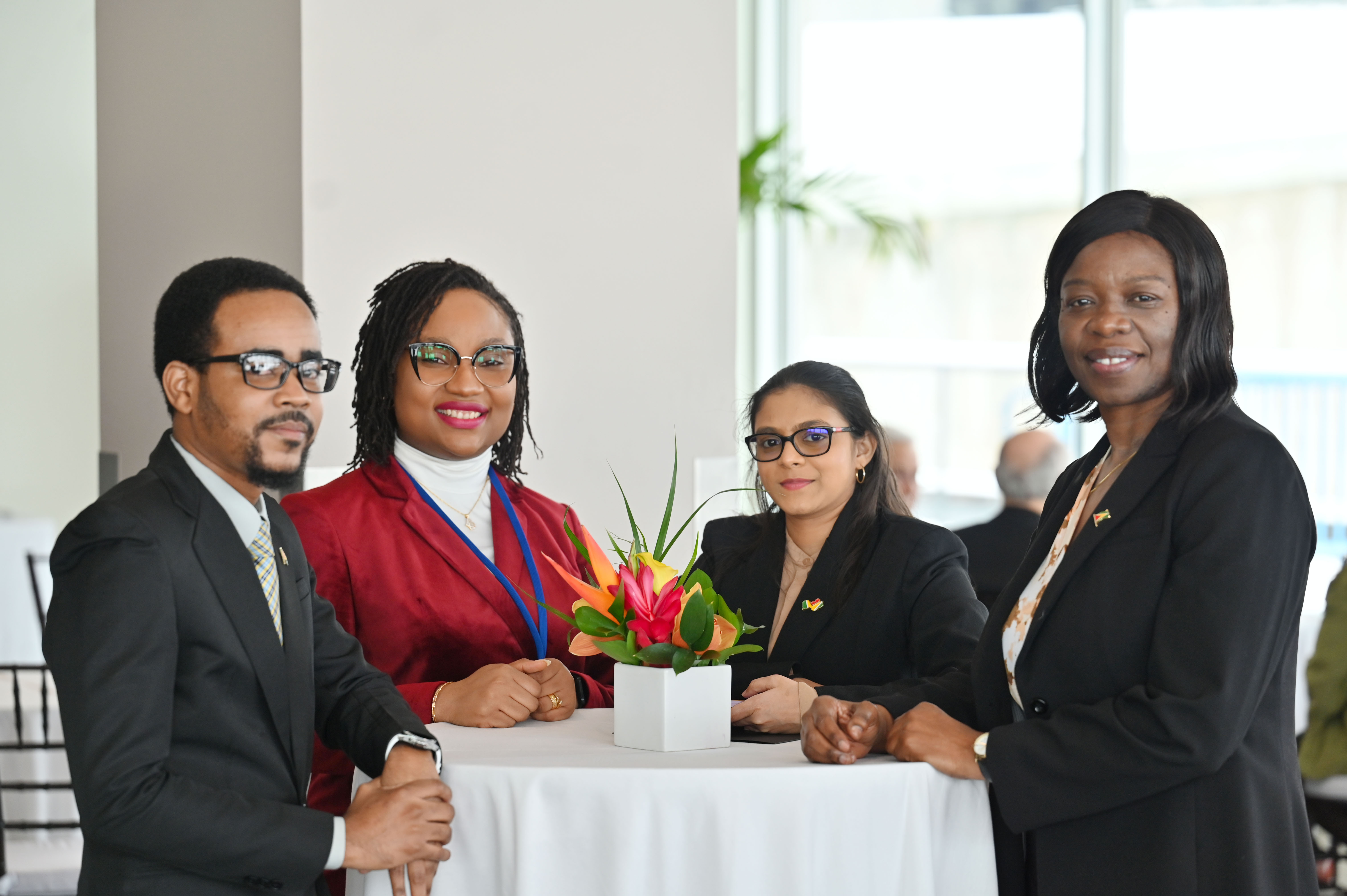 Scenes from lunch reception on the occasion of Guyana’s Presidency of the United Nations Security Council