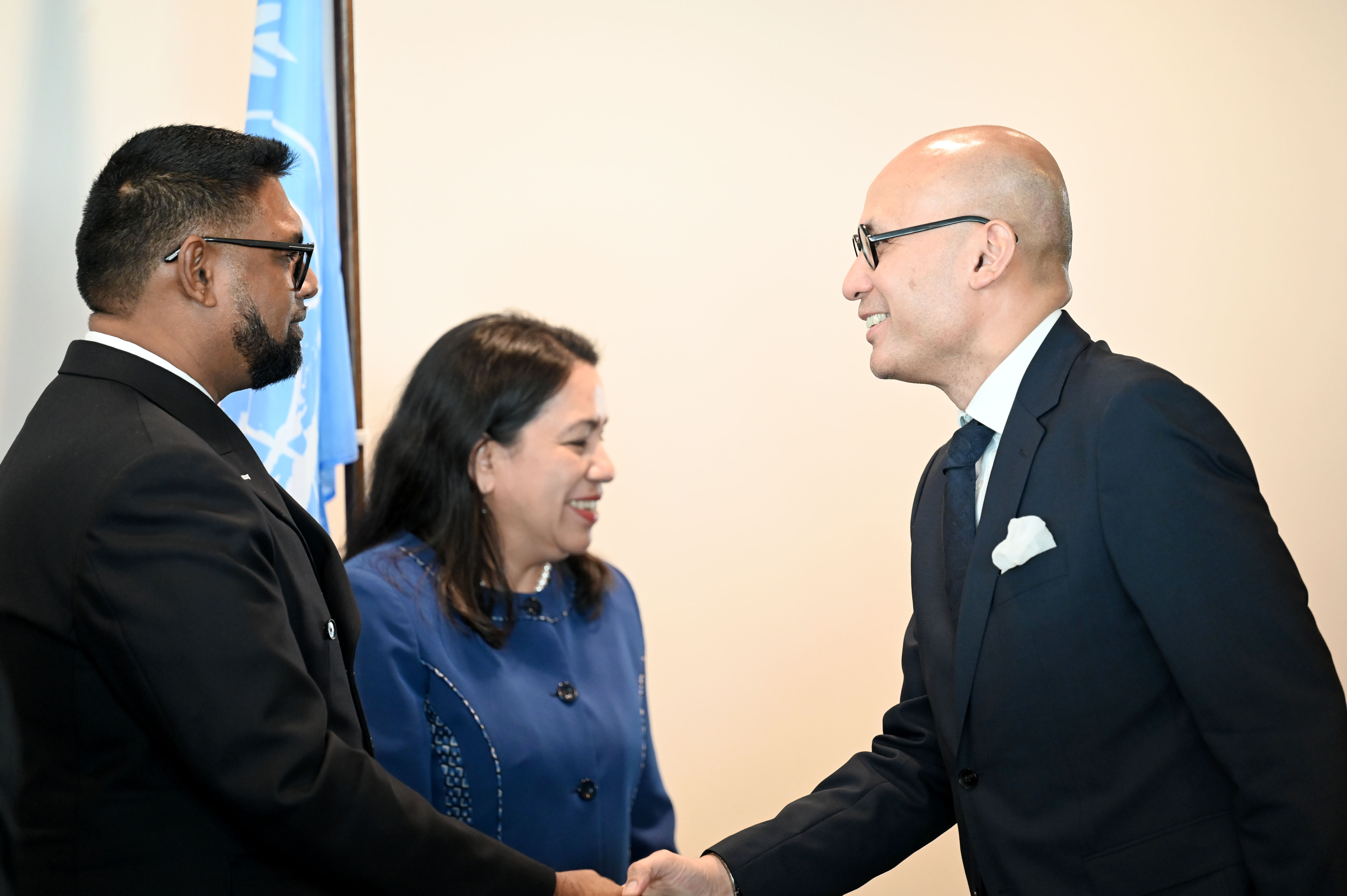 Scenes from lunch reception on the occasion of Guyana’s Presidency of the United Nations Security Council