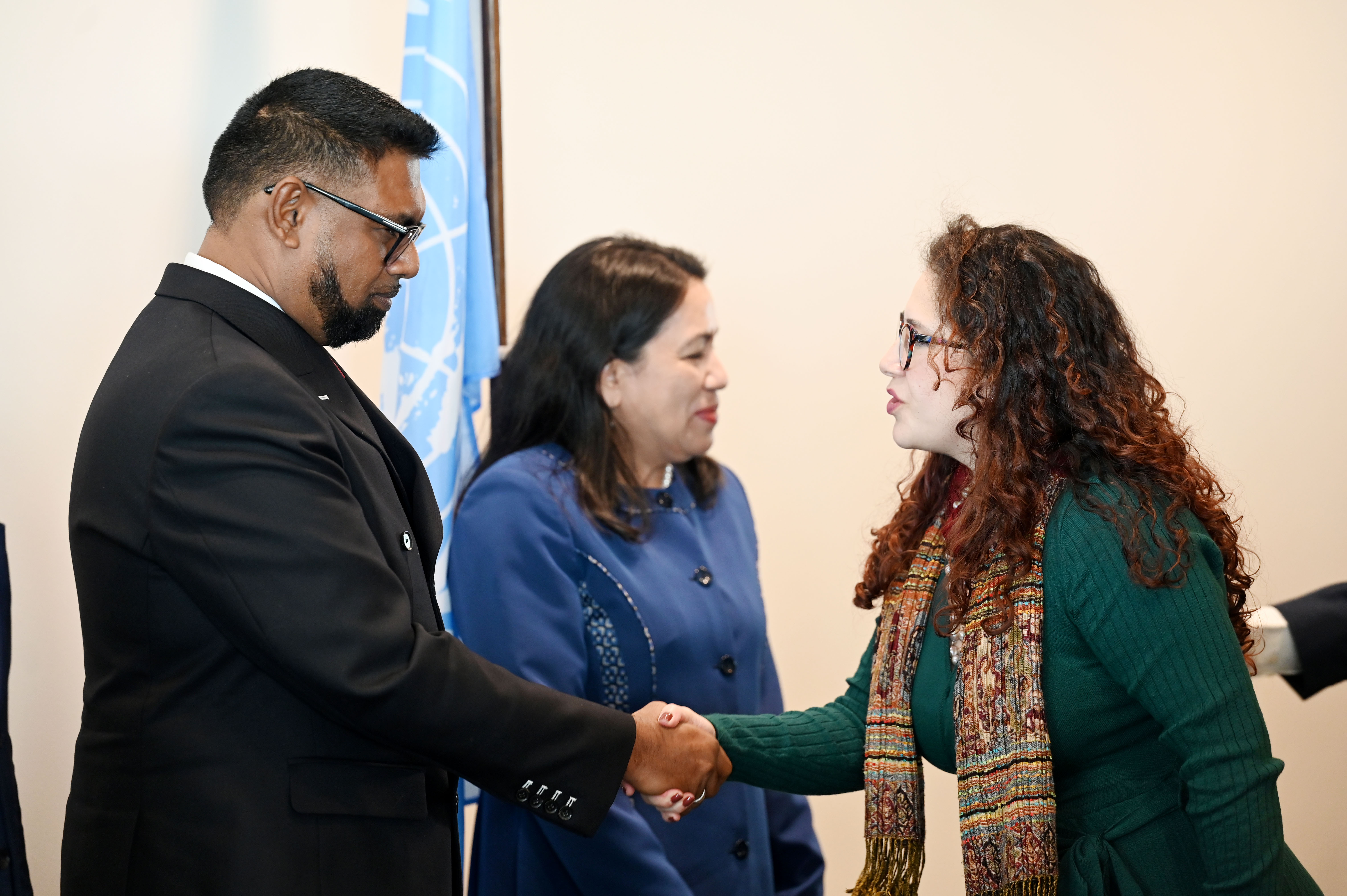 Scenes from lunch reception on the occasion of Guyana’s Presidency of the United Nations Security Council