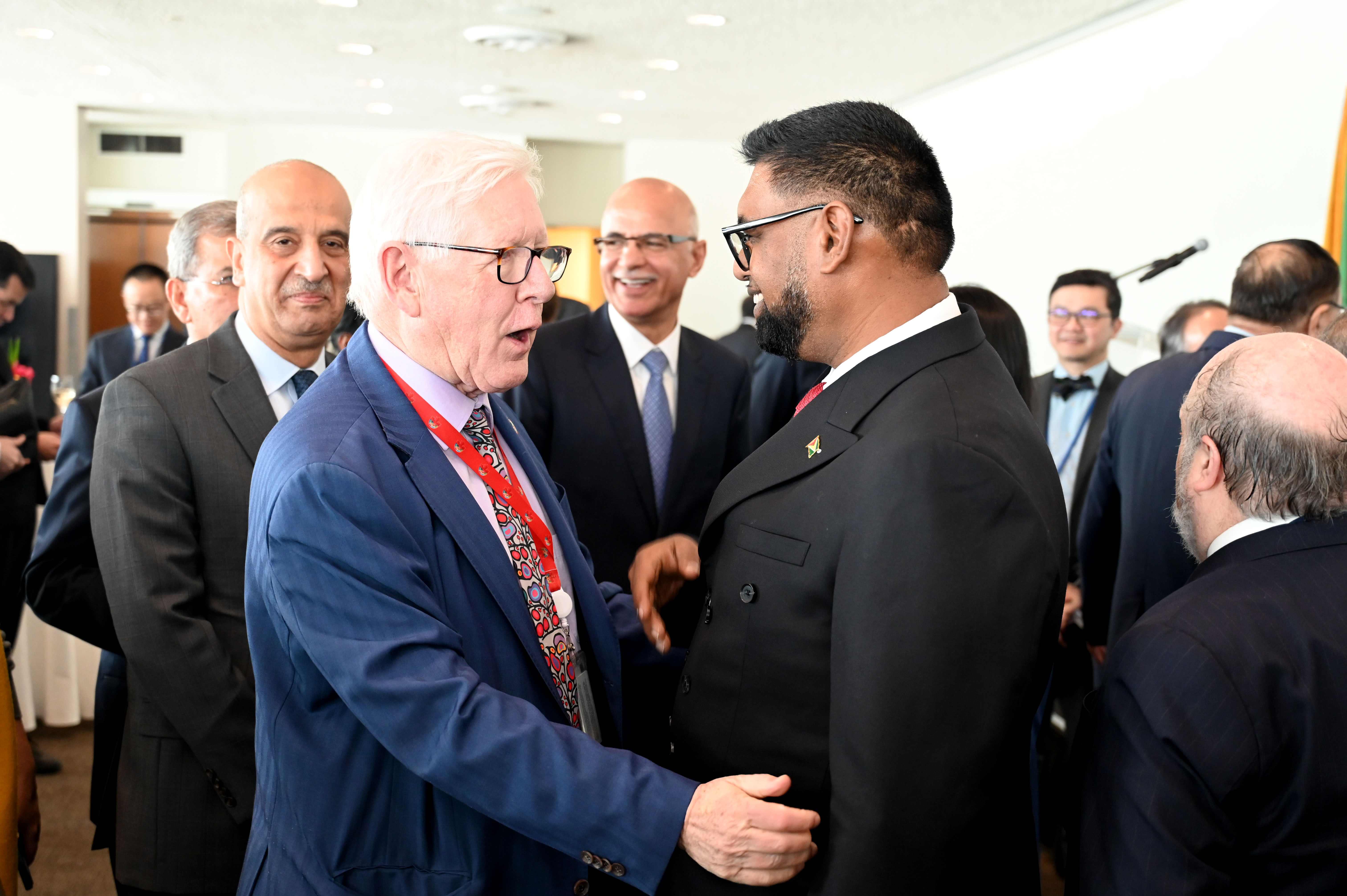 Scenes from lunch reception on the occasion of Guyana’s Presidency of the United Nations Security Council