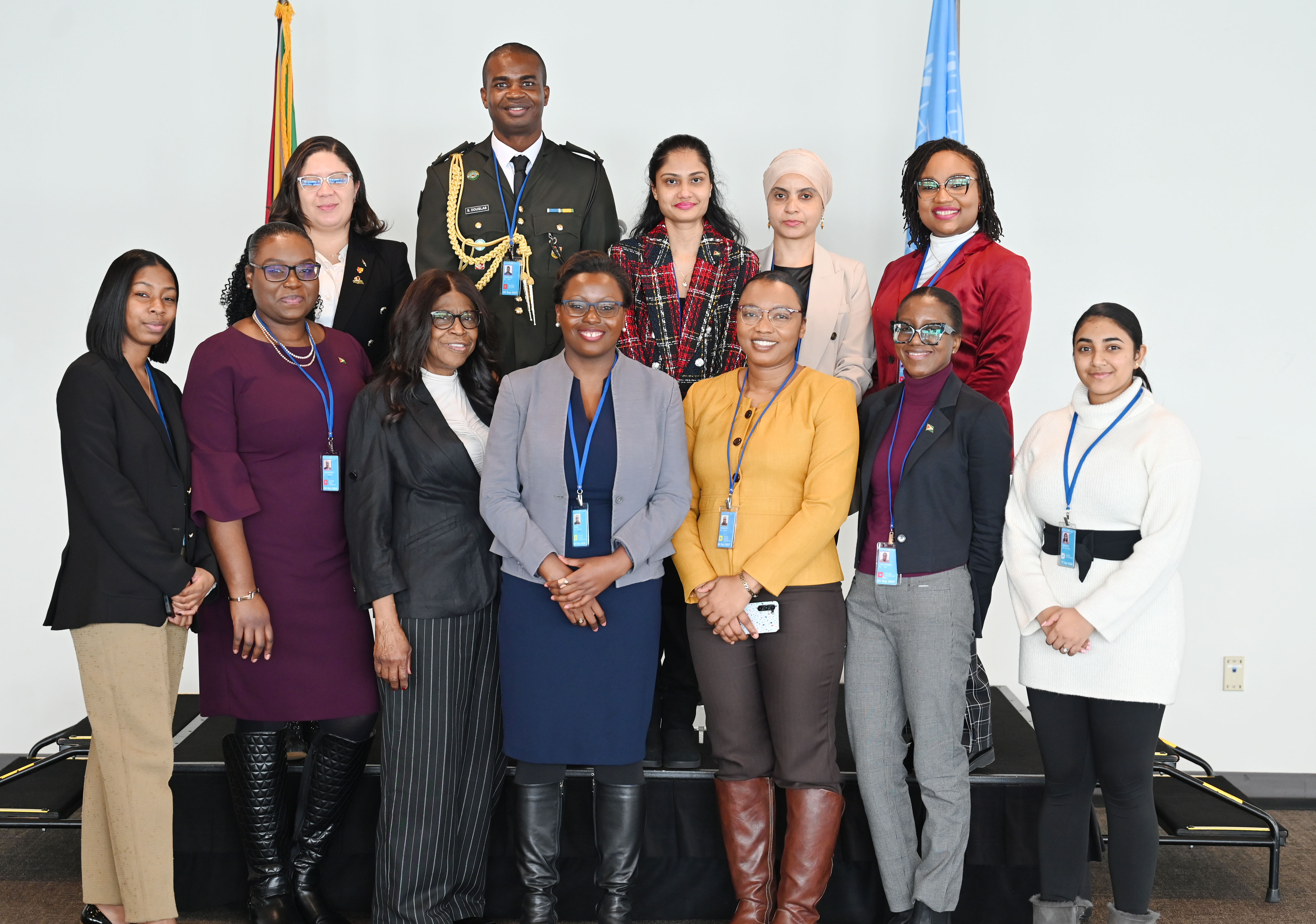 Scenes from lunch reception on the occasion of Guyana’s Presidency of the United Nations Security Council