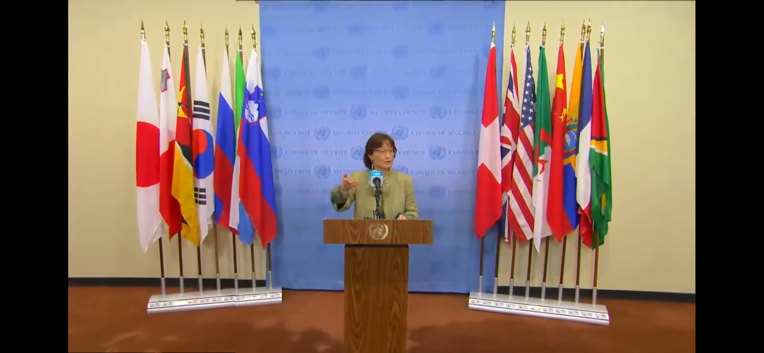 Press Elements - Support for UNSG