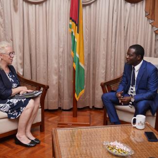MINISTER TODD MEETS WITH UK HIGH COMMISSIONER