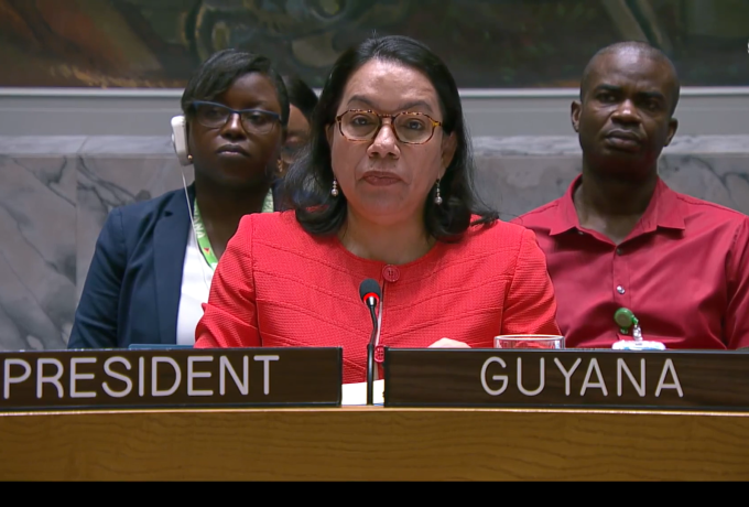 H.E. Carolyn Rodrigues-Birkett, at the Security Council Briefing on 'The situation in the Middle East, including the Palestinian question'